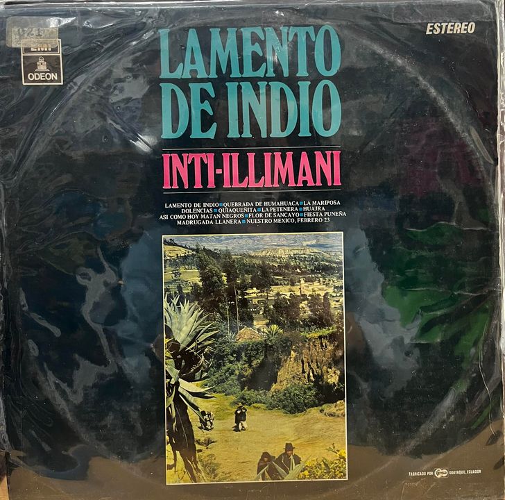 INTI-ILLIMANI - LAMENTO DE INDIO LP