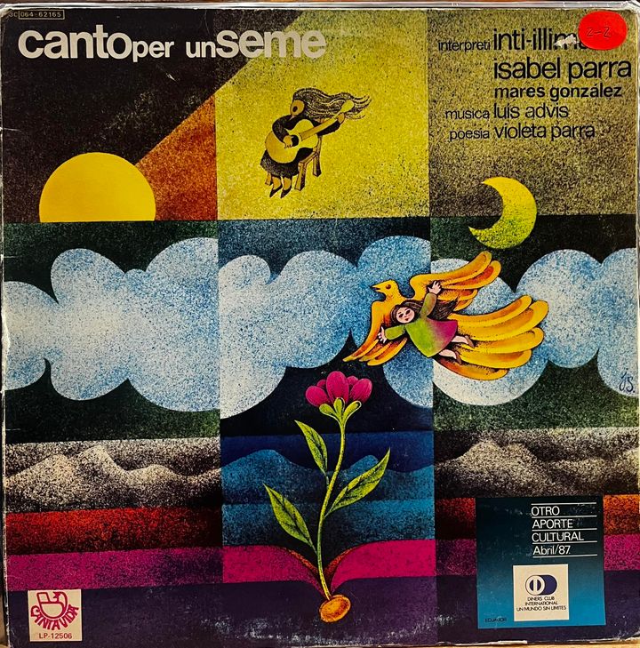 INTI - ILLIMANI, ISABEL PARRA Y MARES GONZ+ALES - CANTO PARA UNA SEMILLA LP