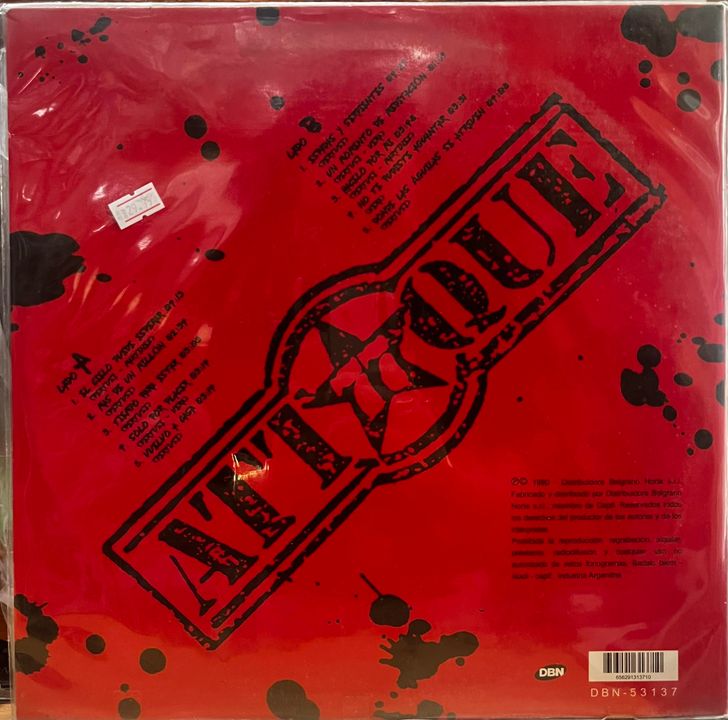 ATTAQUE 77 - EL CIELO PUEDE ESPERARAR LP