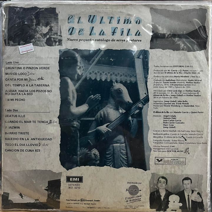 EL ULTIMO DE LA FILA LP