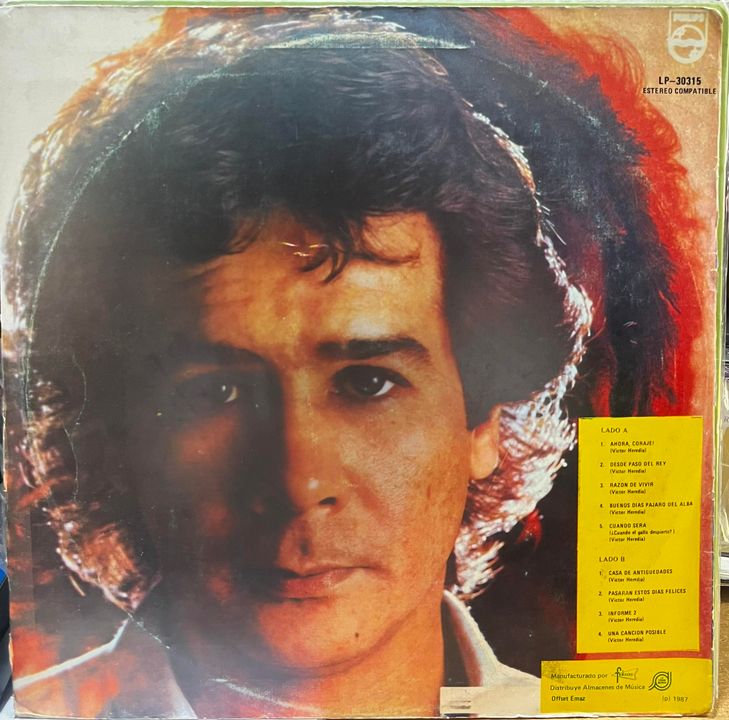 VICTOR HEREDIA - CORAJE LP