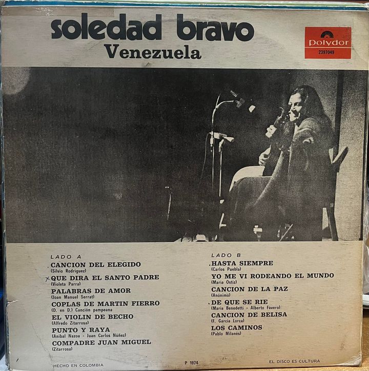 SOLEDAD BRAVO - GRANDES DE AMERICA LP