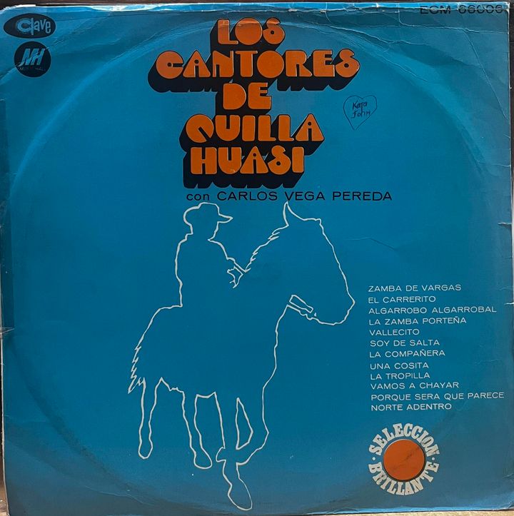 LOS CANTORES DE QUILLA HUASI - AQUI ESTAN LP