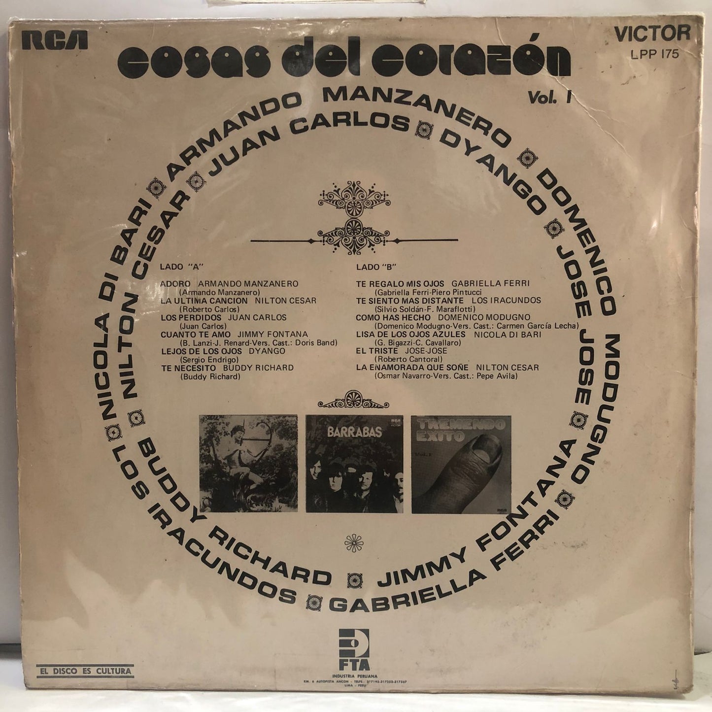 COSAS DEL CORAZON LP