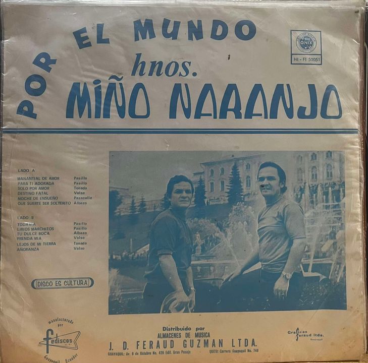 HNOS MIÑO NARANJO - POR EL MUNDO LP