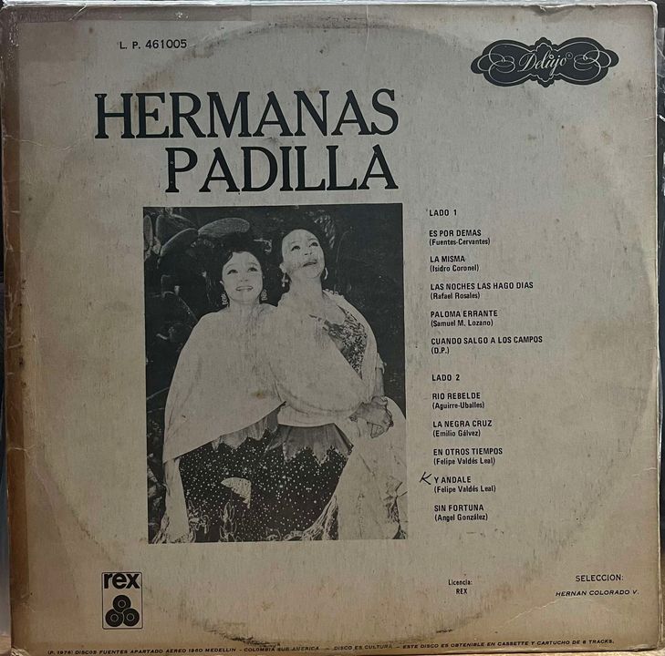 HERMANAS PADILLAS - LAS CANCIONES DE MI PUEBLO LP