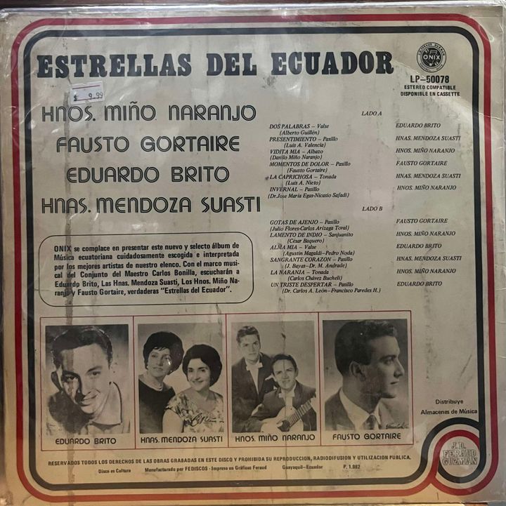 ESTRELLAS DEL ECUADOR - VARIOS INTERPRETES LP