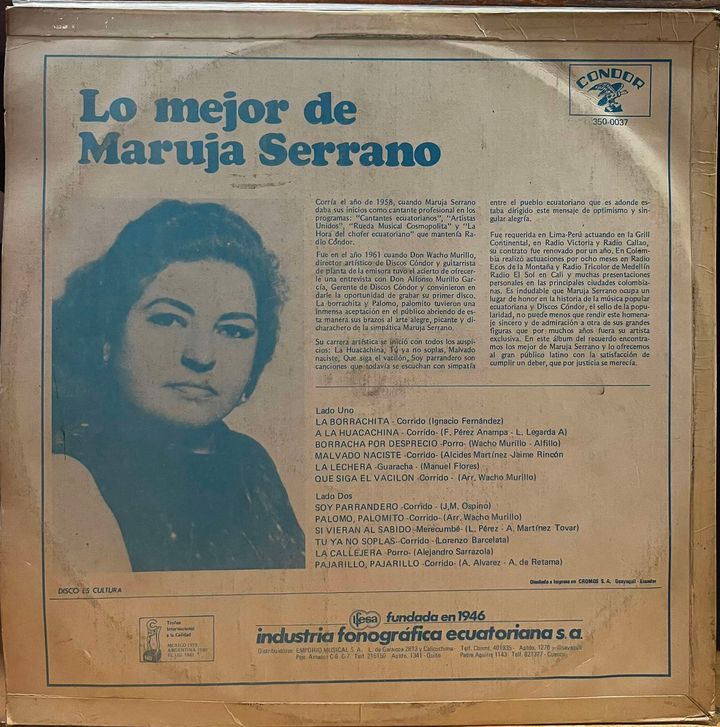 MARUJA SERRANO - LO MEJOR DE LP
