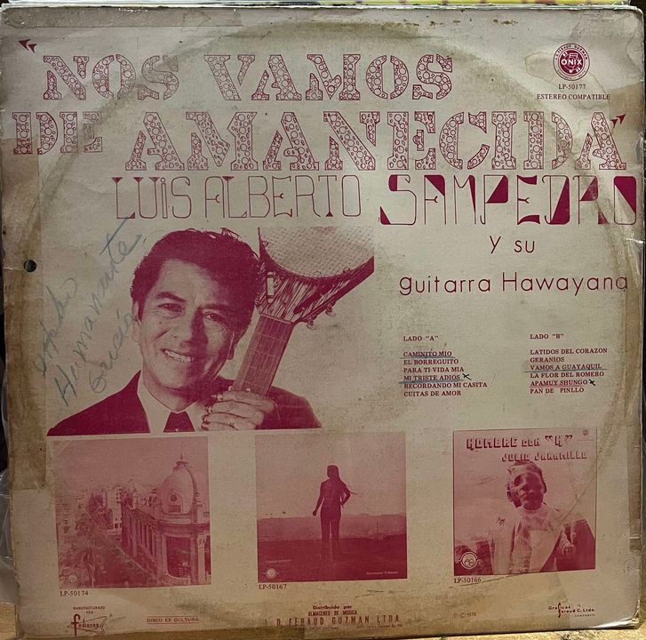 LUIS ALBERTO SANPEDRO - NOS VAMOS DE AMANECIDA LP