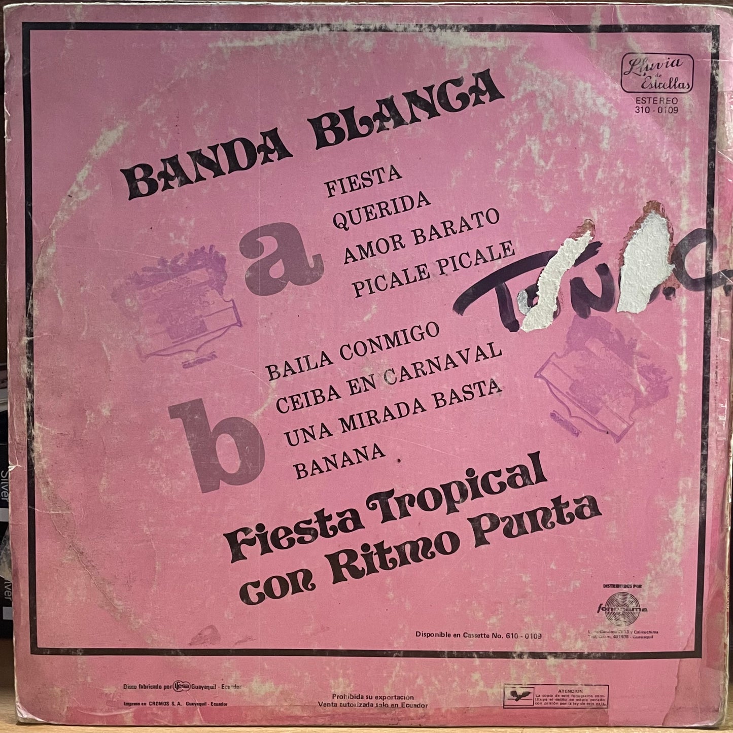 BANDA BLANCA - CON RITMO PUNTA LP