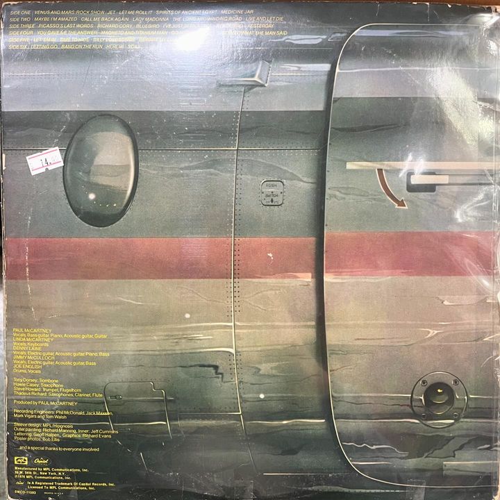 WINGS - WINGS OVER AMERICA 2LPS (DE EPOCA)