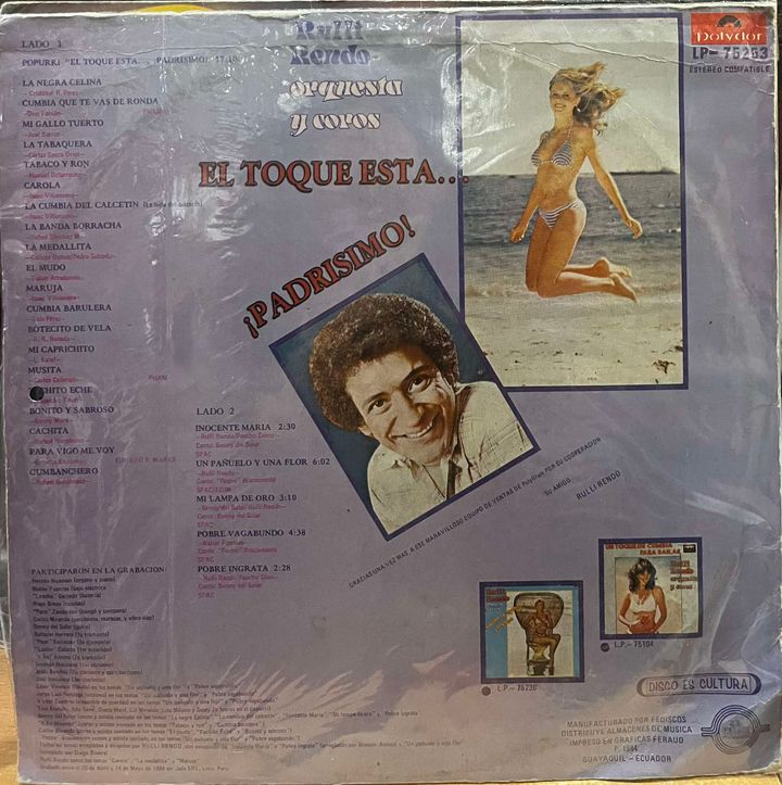 RULLI RENDO - EL TOQUE ESTA PADRISIMO LP