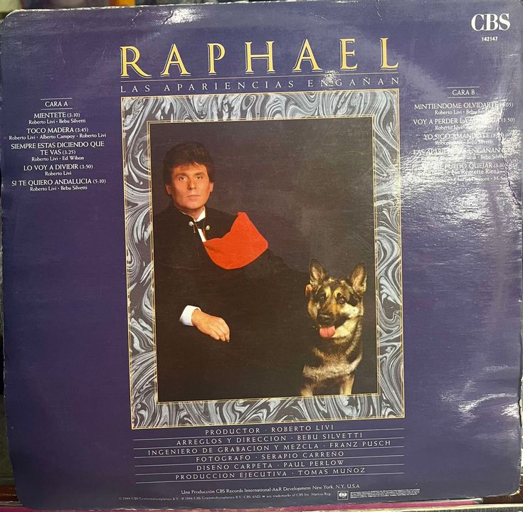 RAPHAEL - LAS APARIENCIAS ENGAÑAN LP