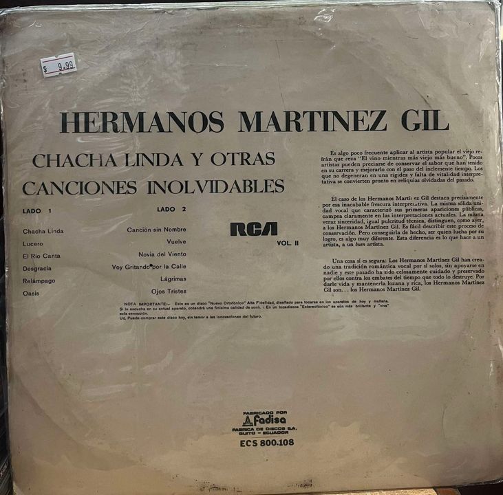 HERMANOS MARTINEZ GIL LP