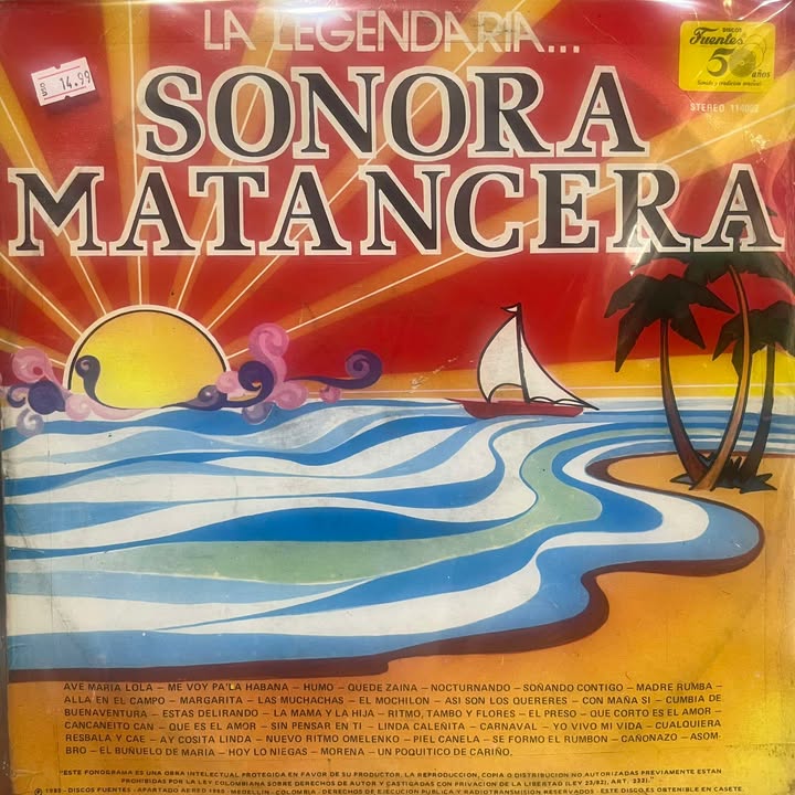 SONORA MATANCERA - LA LEGENDARIA TRIPLETA LP