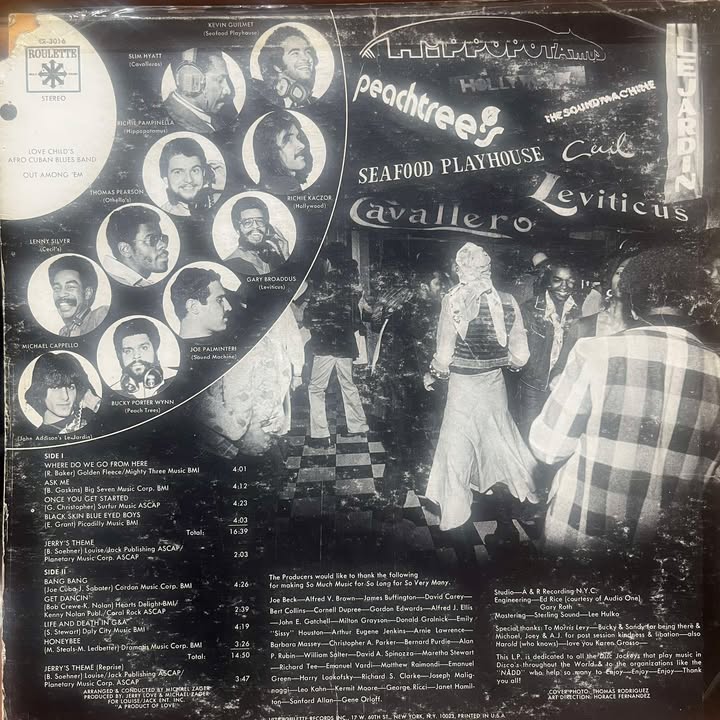 LOVE CHILDS AFRO CUBAN BLUES BAND - OUT AMONG EM LP