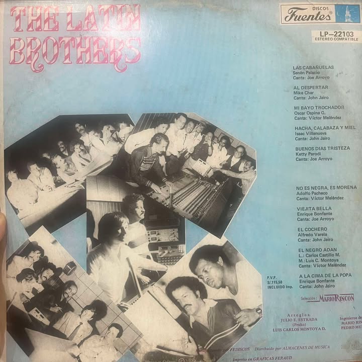 THE LATIN BROTHERS - EN SU SALSA LP