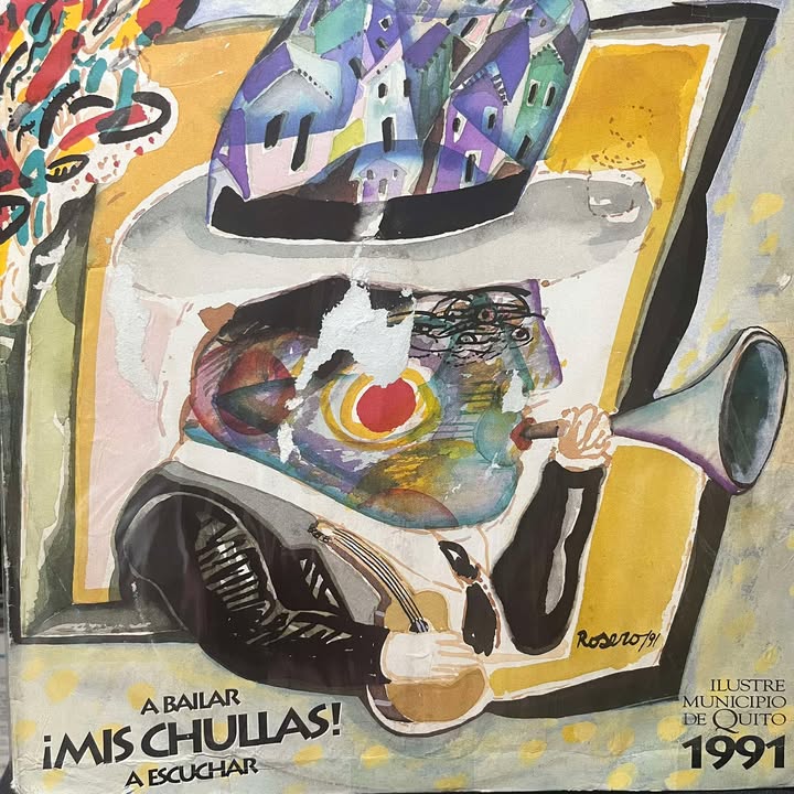 A BAILAR MIS CHULLAS A ESCUCAHR LP (DE EPOCA)