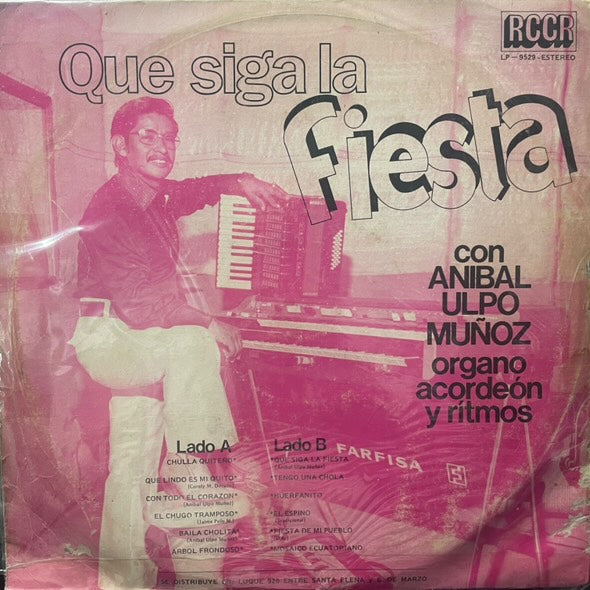 ANIBAL ULPO MUÑOZ - QUE SIGA LA FIESTA LP (DE EPOCA)