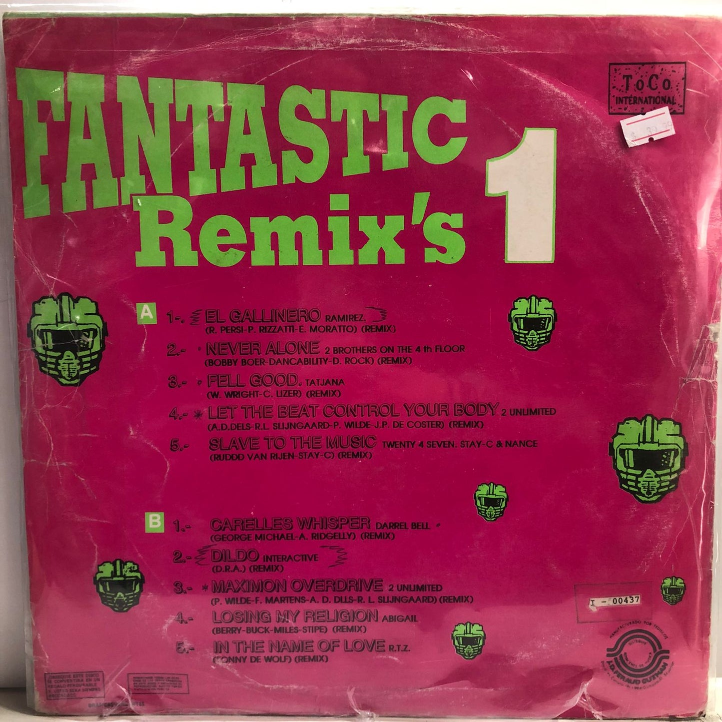 FANTASTIC REMIX´S 1 LP