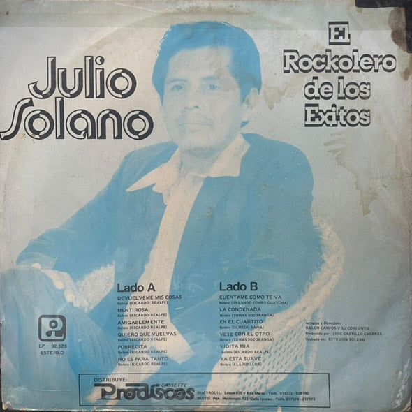 JULIO SOLANO - EL ROCKOLERO DE LOS EXTOS LP (DE EPOCA)