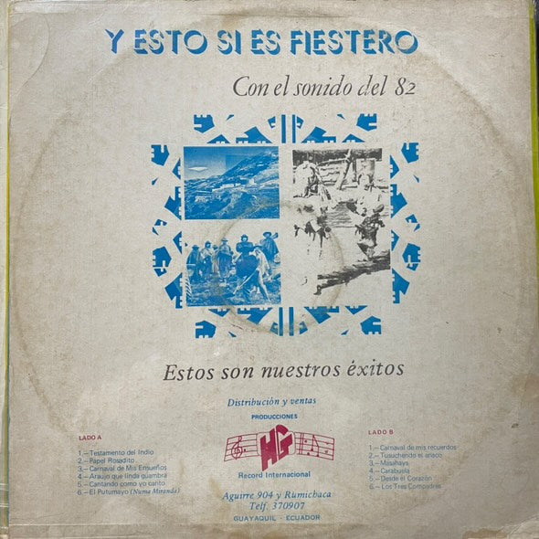 GUILLERMO GODOY Y SU CONJUNTO - Y ESTO SI ES FIESTERO LP (DE EPOCA)
