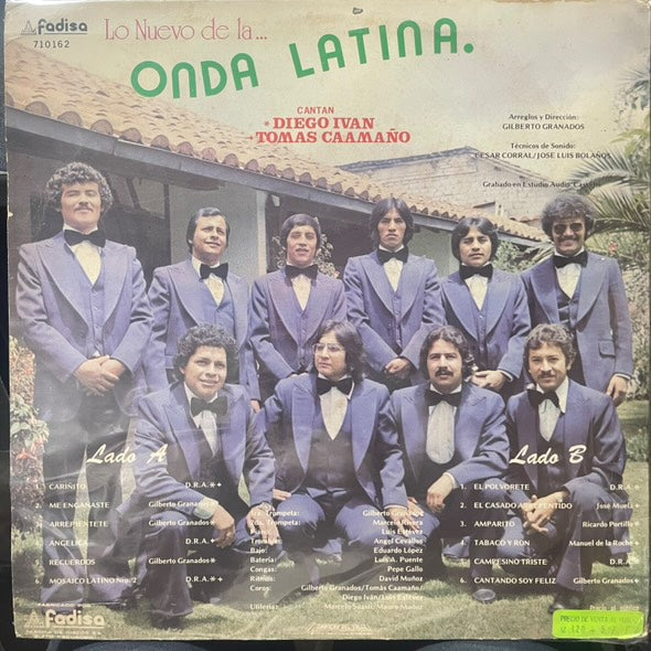 ONDA LATINA - LO NUEVO VOL.2 LP (DE EPOCA)