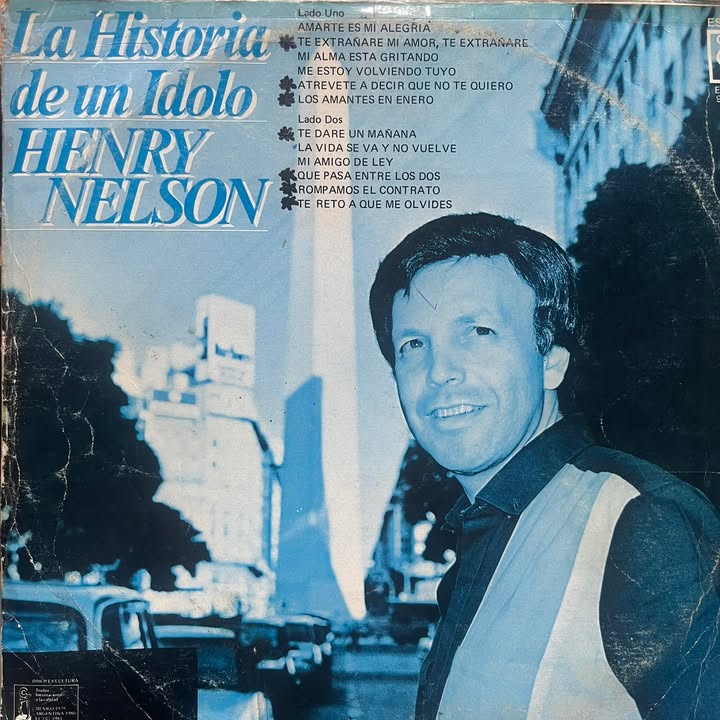 HENRY NELSON - LA HISTORIA DE UN IDOLO LP (DE EPOCA)
