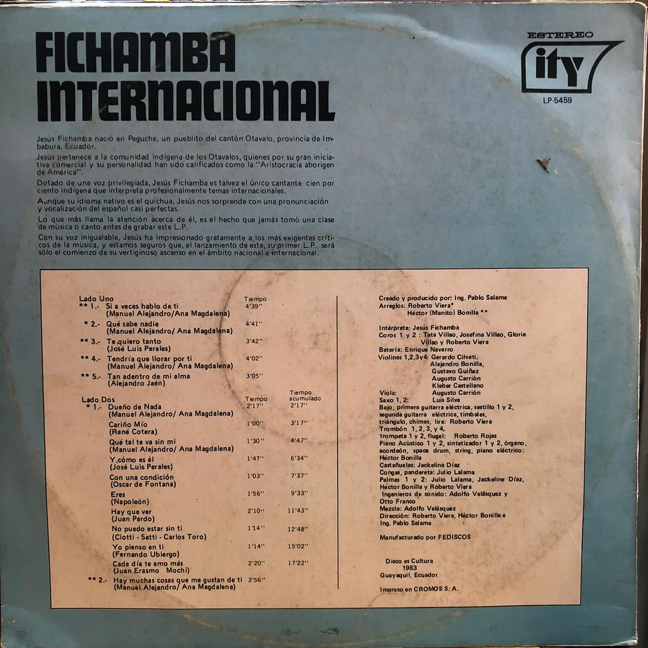 FICHAMBA - INTERNACIONAL LP