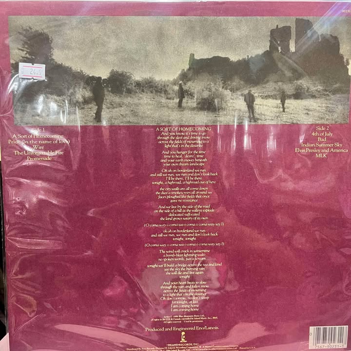 U2 - THE UNFORGETTABLE FIRE LP (DE EPOCA)