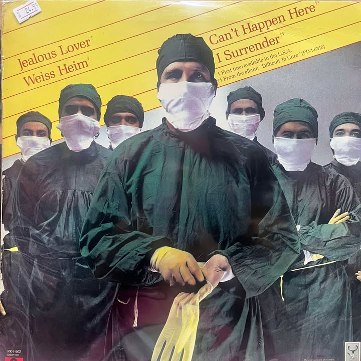 RAINBOW - JEALOUS LOVER LP (DE EPOCA)