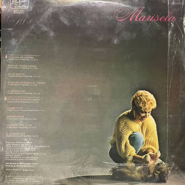 MARISELA - PORQUE TENGO GANAS LP (DE EPOCA)