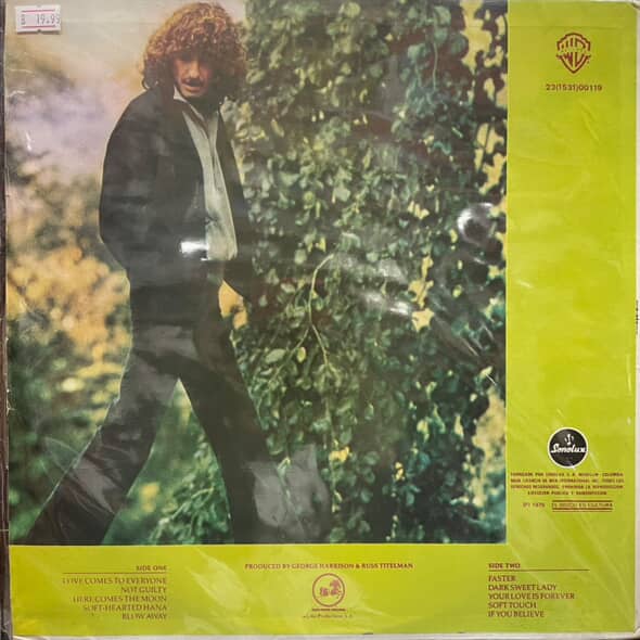 GEORGE HARRISON - GEORGE HARRISON LP (DE EPOCA)