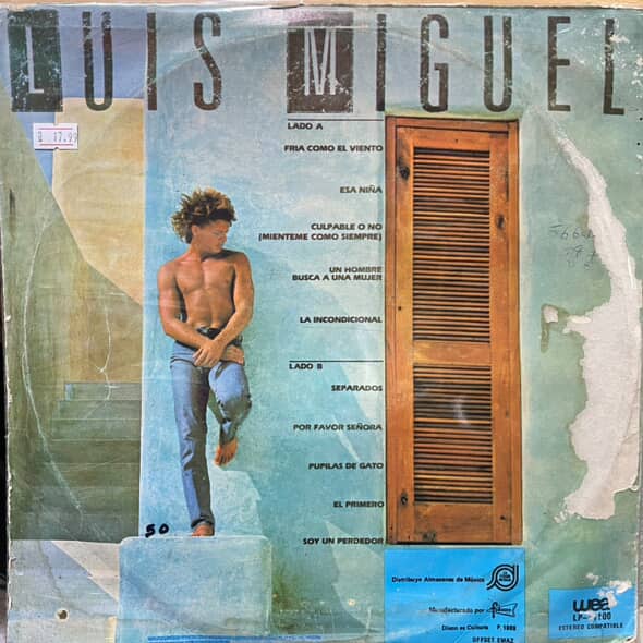 LUIS MIGUEL - LUIS MIGUEL LP (DE EPOCA)
