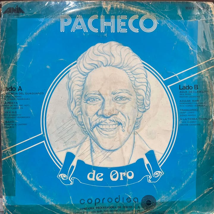 JOHNNY PACHECO - PACHECO DE ORO LP (DE EPOCA)