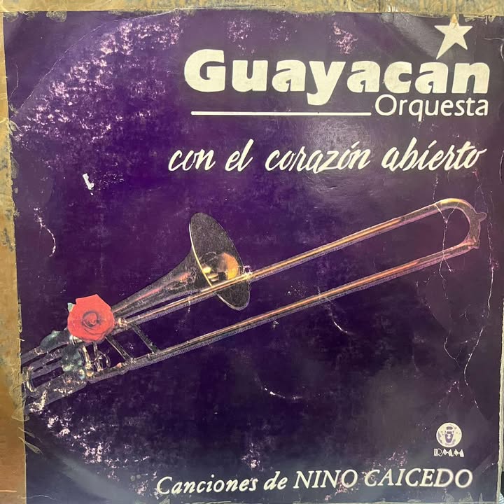 GUAYACAN ORQUESTA - CON EL CORAZON ABIERTO (DE EPOCA) LP