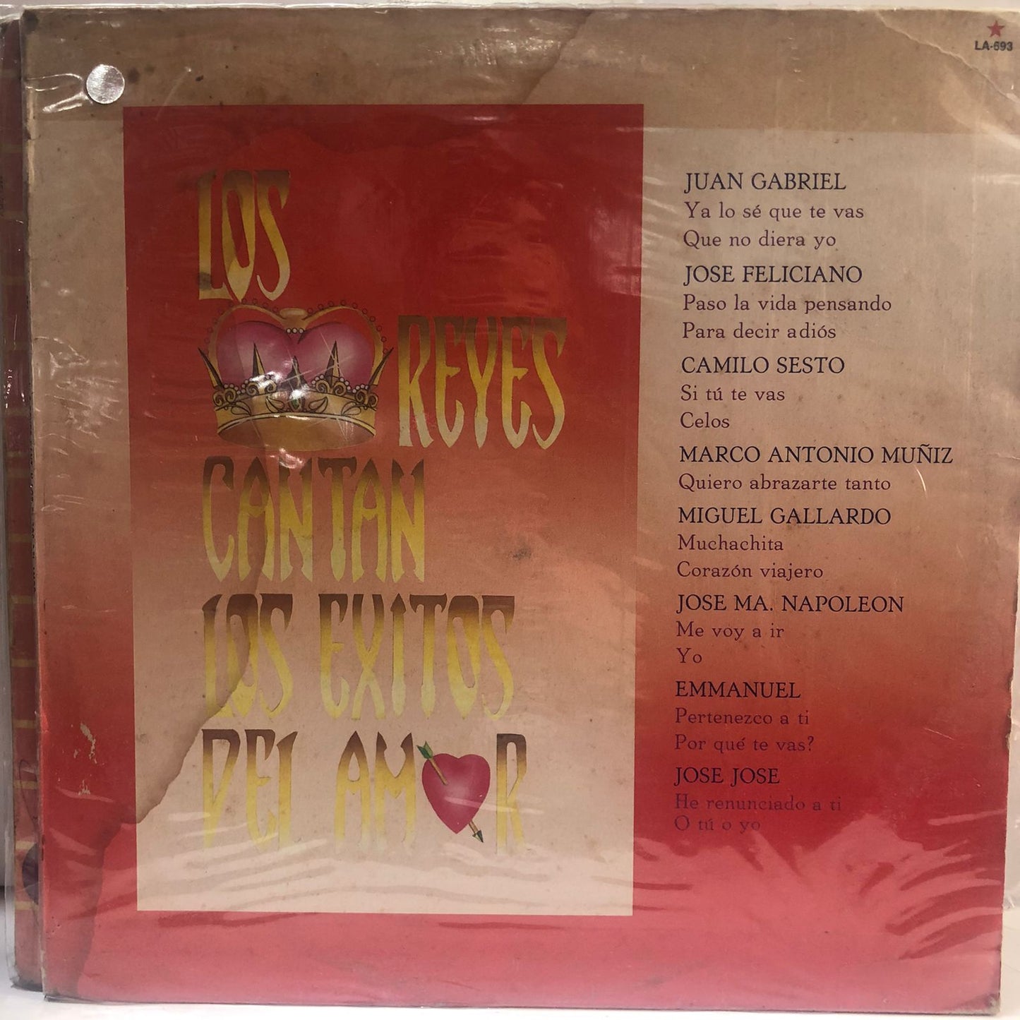 LOS REYES CANTAN LOS EXITOS DEL AMOR LP