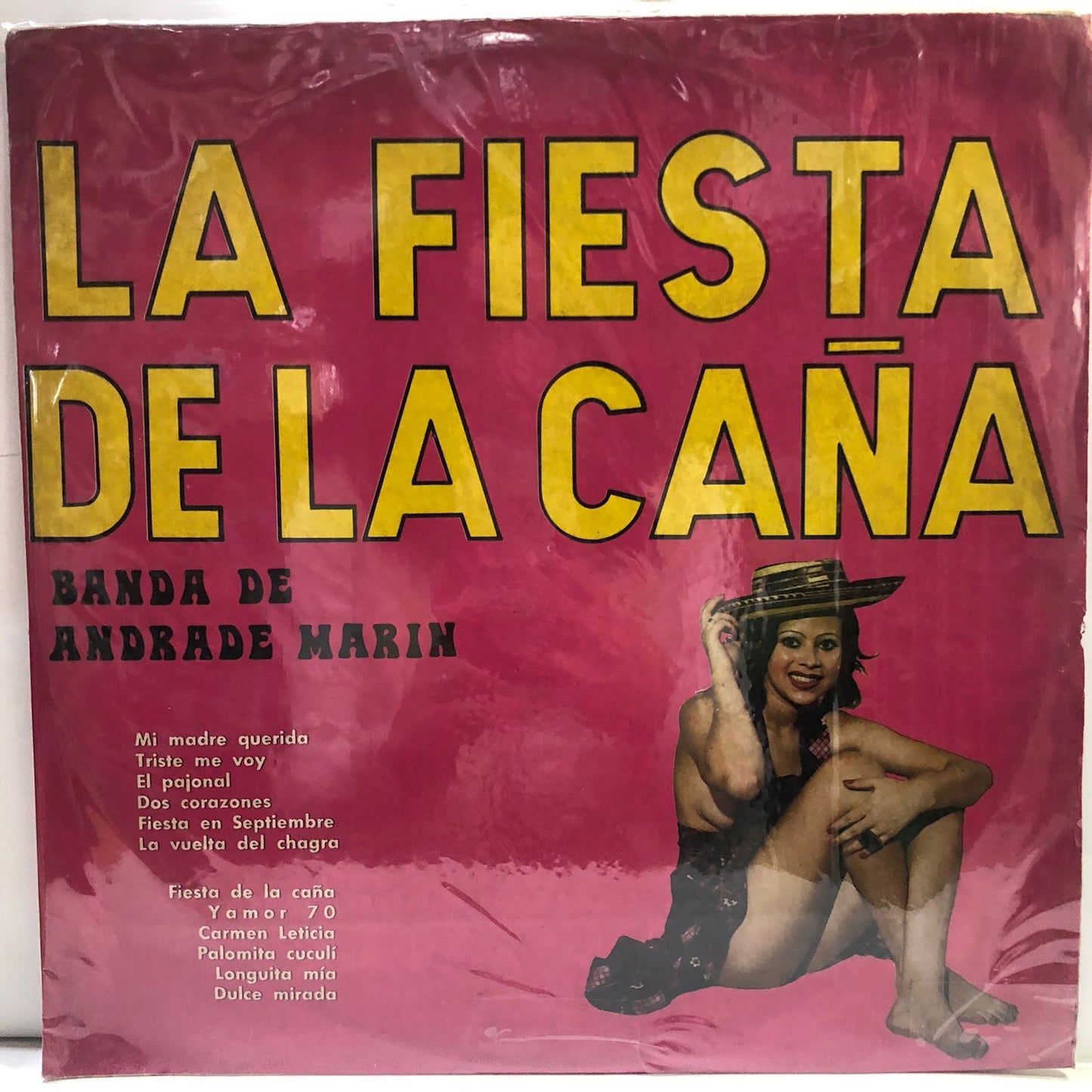 BANDA DE ANDRADE MARIN - LA FIESTA DE LA CAÑA LP