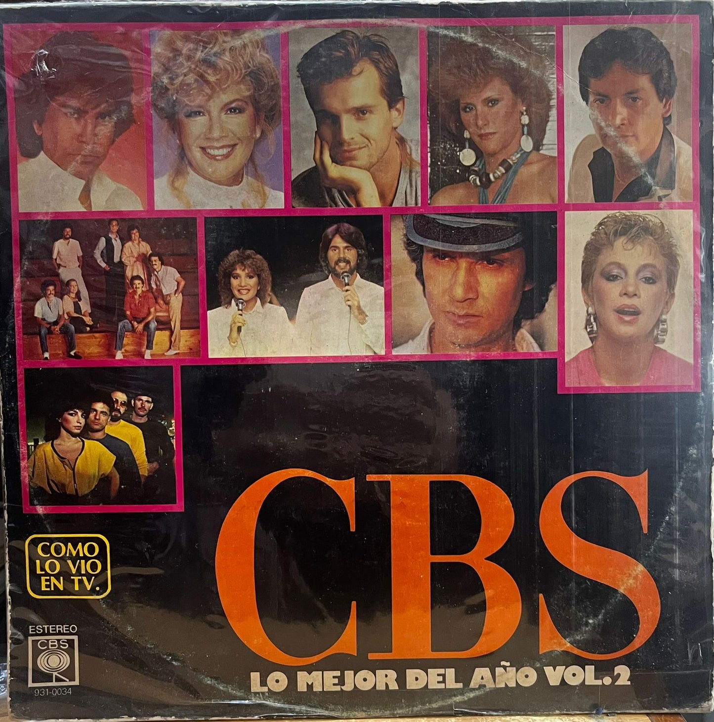 CBS - LO MEJOR DEL AÑO VOL 2 LP