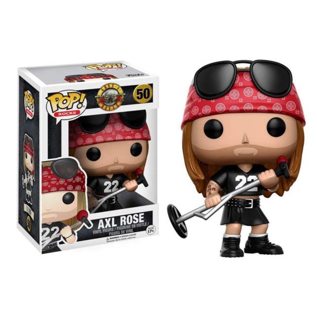 GUNS N ROSES - AXL ROSE MUÑECO FUNKO POP ROCKS 50