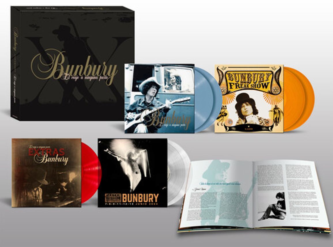BUNBURY - EL VIAJE A NINGUNA PARTE (ANIVERSARIO) 6LPS
