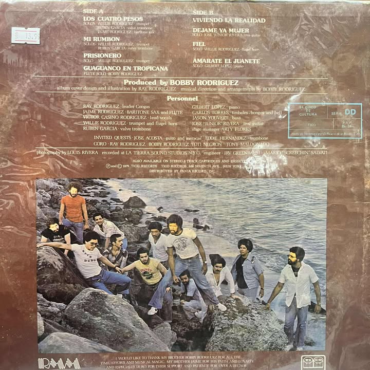 RAY RODRIGUEZ AND ORCHESTRA (DE EPOCA ) LP