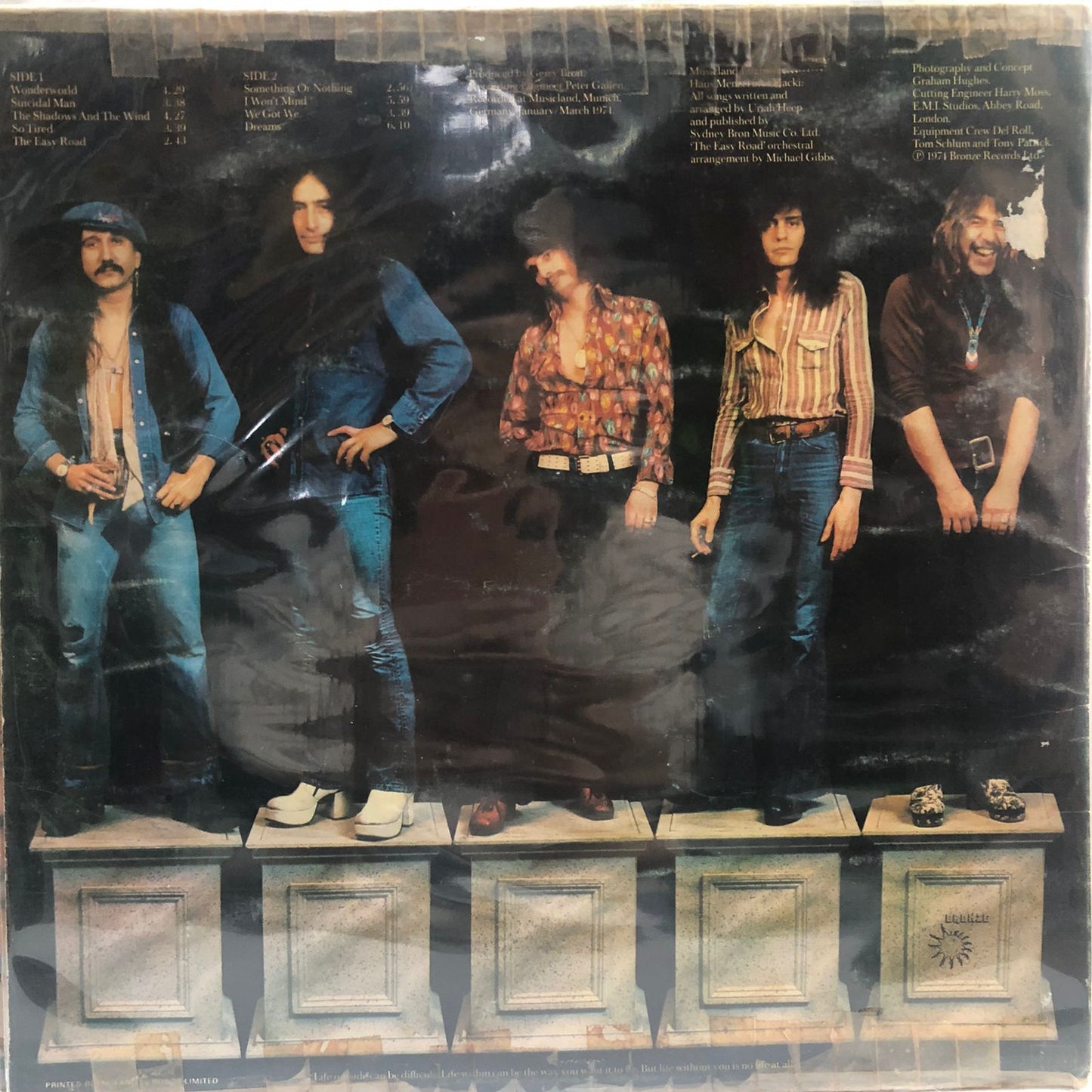 URIAH HEEP - WONDERWORLD LP