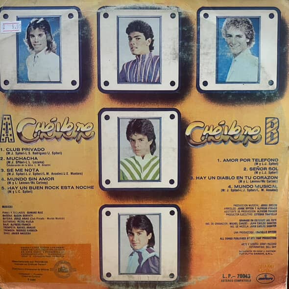 CHEVERE - CHEVERE LP (DE EPOCA)