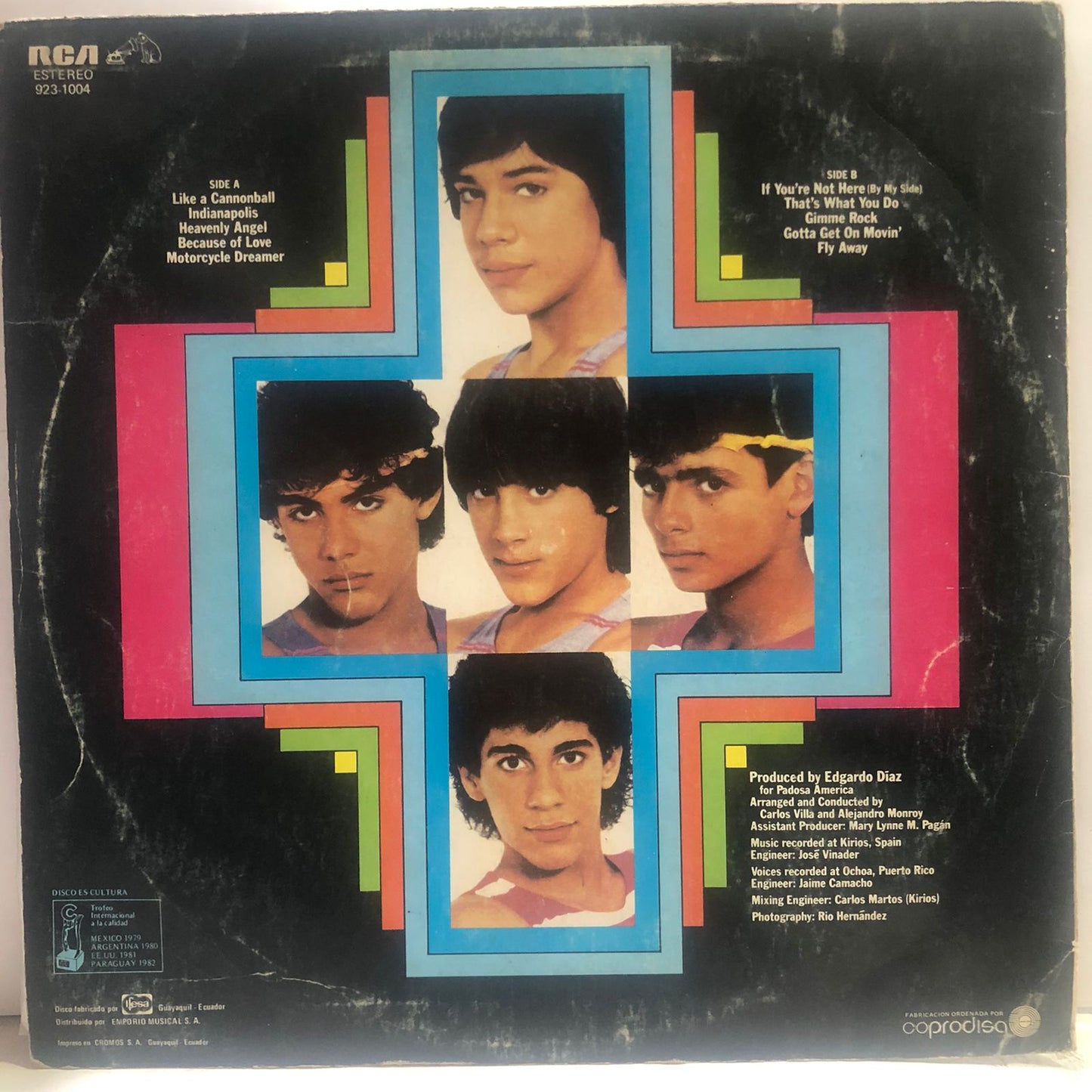 MENUDO - REACHING OUT LP