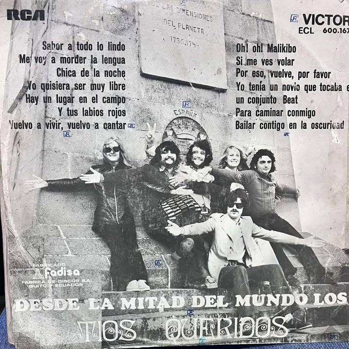 LOS TIOS QUERIDOS - DESDE LA MITAD DEL MUNDO LP