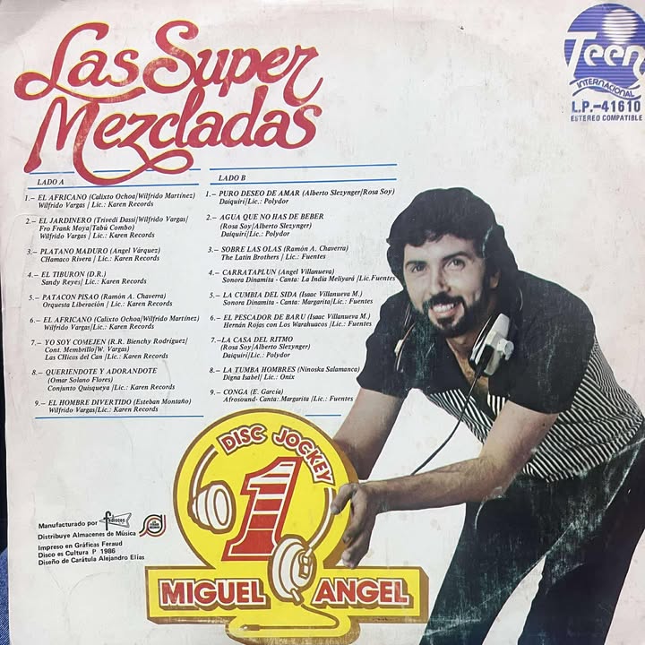 LAS SUPER MEZCLADAS - LA CHICA DEL CAN LP