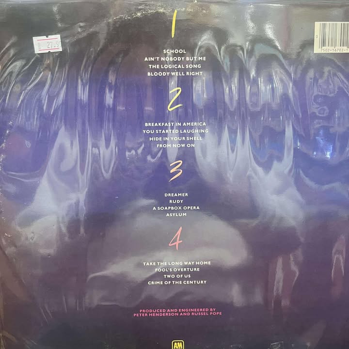 SUPERTRAMP - PARIS 2LPS (DE EPOCA)