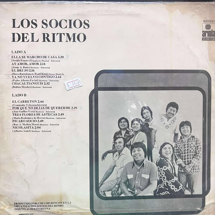 LOS SOCIOS DEL RITMO - EL CARRETÓN LP