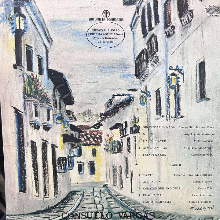 CONSUELO VARGAS - PASILLOS (DE EPOCA) LP